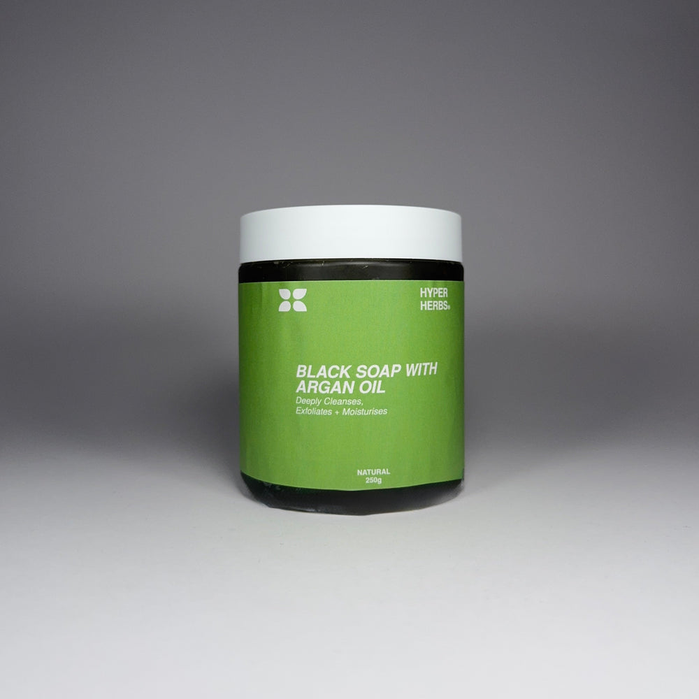 Black Soap with Argan Oil