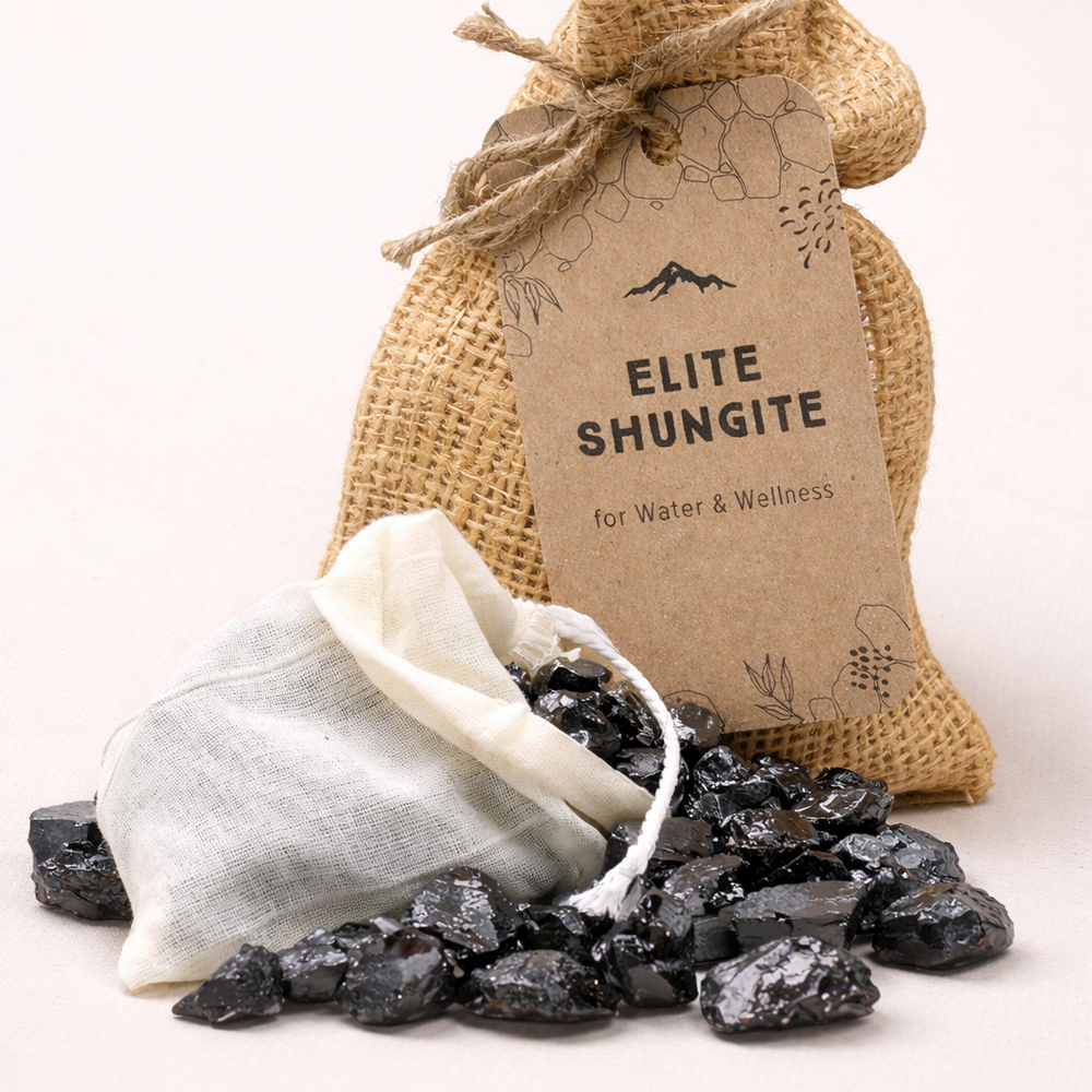Elite Shungite Stones in pouch